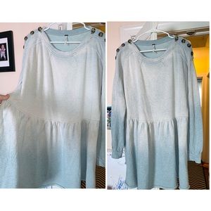Free People Over sized baby doll dress!